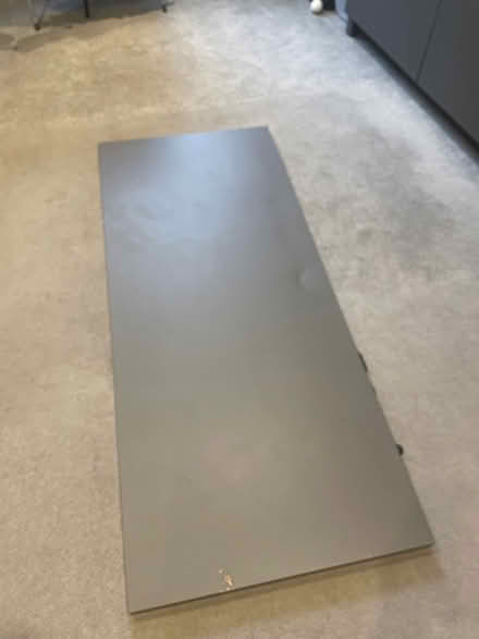 Photo of free Large ikea desk (slight damage (Epsom kt17) #2