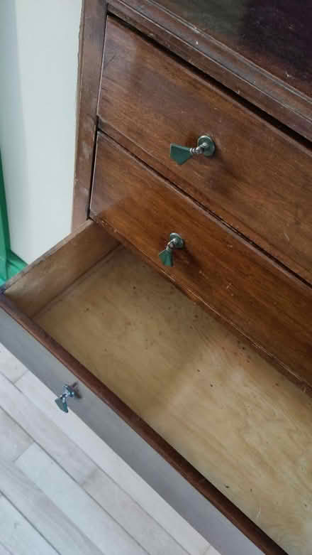 Photo of free Wooden chest of drawers (Levenshulme M19) #2