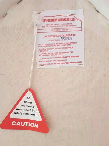 Photo of free 2 Upholstered Single Bed Headboards (Dun Laoghaire/glenageary) #2