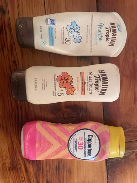 Photo of free various sunscreens (Winter Hill, Somerville) #1