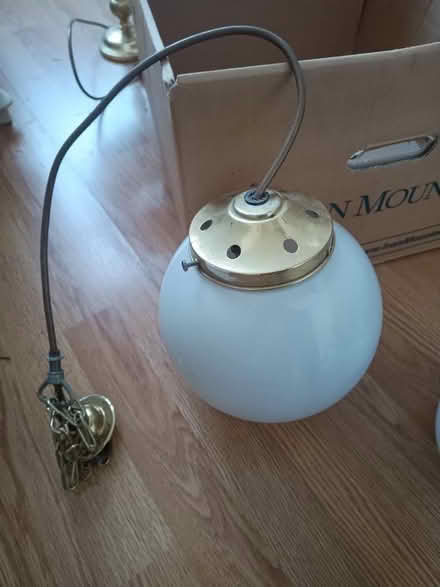 Photo of free Antique light fittings (Shandon EH11) #3