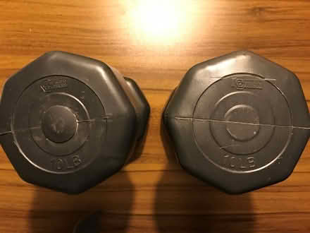 Photo of free Set of Two 10-Pound Dumbbells (Rahway/Clark Line) #2