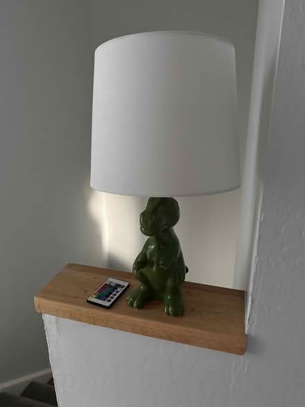 Photo of free T-Rex Lamp, Color Changing w Remote (West End) #1