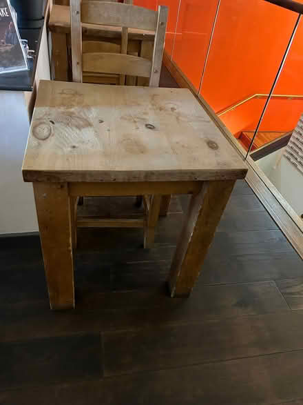 Photo of free Wooden tables (East Finchley N2) #1