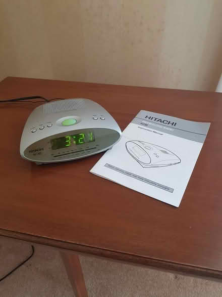 Photo of free Hitachi Clock Radio (Dun Laoghaire/glenageary) #1