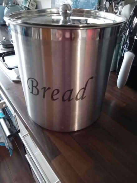 Photo of free Cylindrical Bread Bin (Kendal LA9) #1