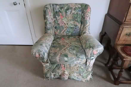 Photo of free Armchair with loose covers (Signet OX18) #1