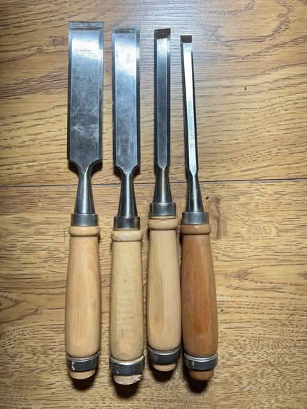 Photo of free Another set of four wood chisels (Oakwood DE21) #1