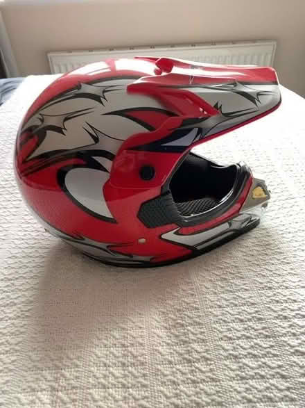 Photo of free Motorcross style helmet (Lymm WA13) #2