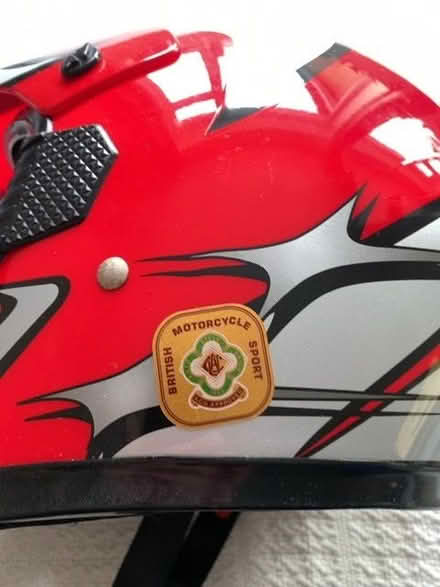 Photo of free Motorcross style helmet (Lymm WA13) #4