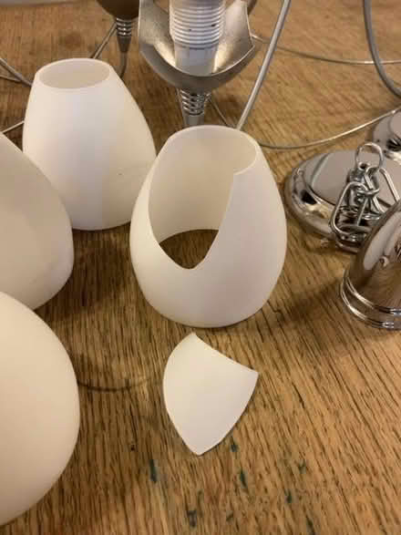 Photo of free 2 light fittings (Hertford SG14) #3