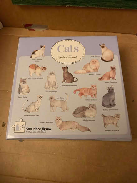 Photo of free 500 piece puzzle (Clapham MK41) #1