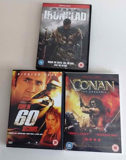 Photo of free 8 DVDs - certified for age 15 Plus (Fords Farm RG31) #2
