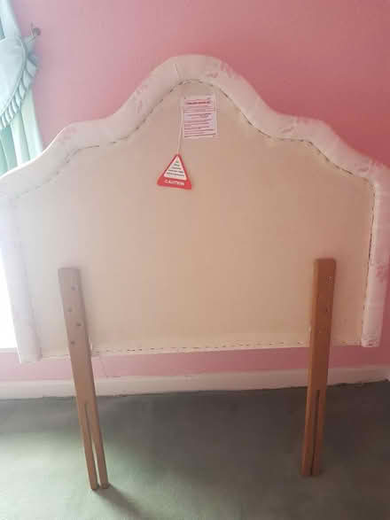 Photo of free 2 Upholstered Single Bed Headboards (Dun Laoghaire/glenageary) #3