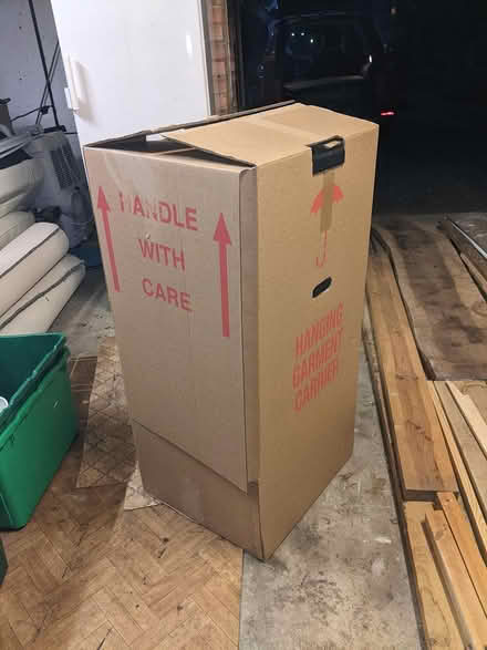 Photo of free Moving? - wardrobe boxes (Chislehurst Road Petts Wood) #1