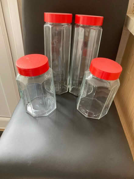 Photo of free Storage jars (Sandy SG19) #1