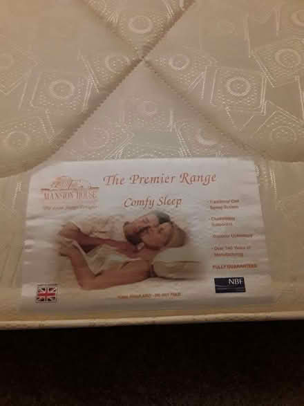Photo of free Single, sprung, mattress (Barling SS3) #1