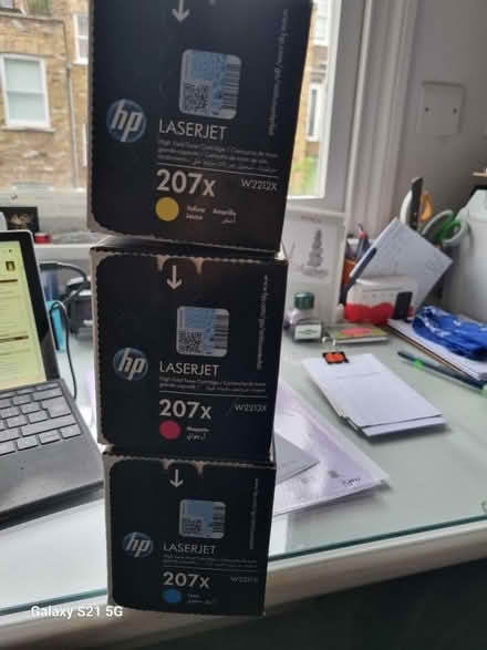 Photo of free Hp laserjet cartridges (World's End SW10) #1