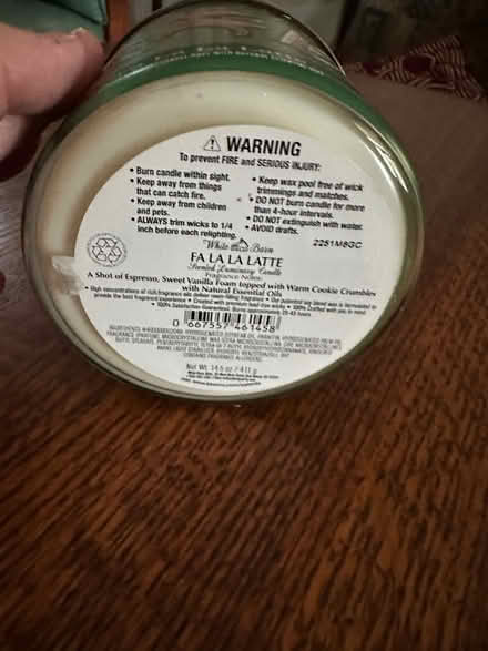 Photo of free Scented Christmas Candle (Long Beach/Lakewood) #2