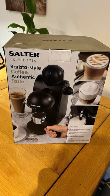 Photo of free Salter coffee machine (Churchill Square area BN1) #1