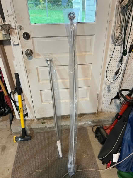 Photo of free NEW shower curtain rods (New North end Burlington) #1