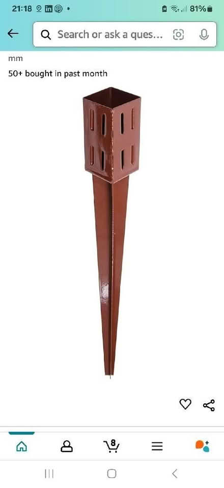 Photo of Metpost / Fence Post Spike (East Barnet N20) #1