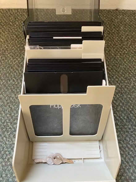 Photo of free Computer 5.25" floppy disks and box (Lower Penwortham PR1) #1