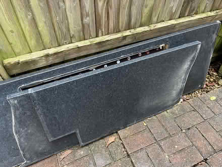 Photo of free Old metal sink with drainer and tap (Denvilles, near Havant) #2