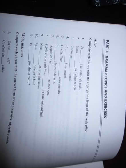 Photo of free french workbook (Newtonville) #2