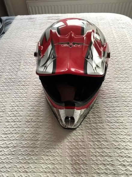 Photo of free Motorcross style helmet (Lymm WA13) #1