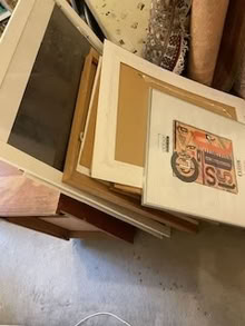 Photo of free picture frames (NW11 - HGS) #1