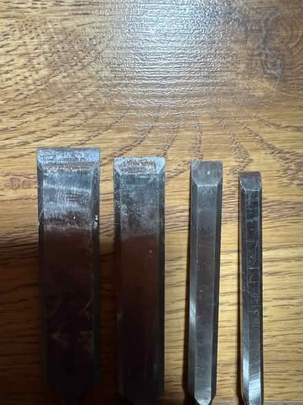 Photo of free Another set of four wood chisels (Oakwood DE21) #2