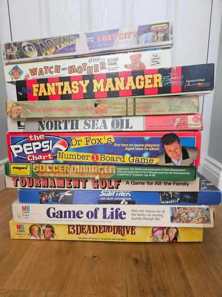 Photo of free CLASSIC/collectable BOARD GAMES (Morden SM4) #1