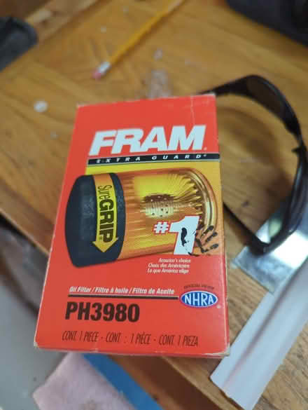 Photo of free FramPH3980 Oil Filter (Burlingame Easton Addition) #1