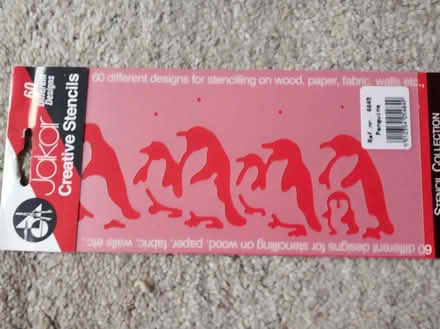Photo of free Penguin stencil - unused (Carlton Hill BN2) #1
