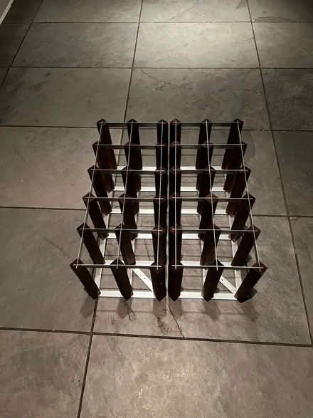 Photo of free 2 excellent wine racks (24 bottles total) (Wandsworth Common SW17) #2