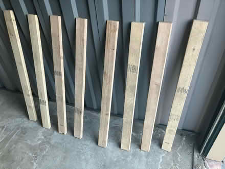 Photo of free 8 4’ Long 2x4s (Boulder Park east) #1