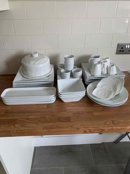 Photo of free White dinner service (Oxton CH43) #1