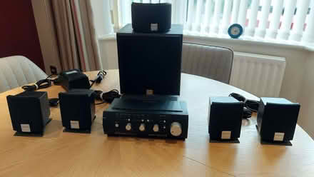 Photo of free 5.1 Speaker System with unreliable amplifier (Lower Earley RG6) #1