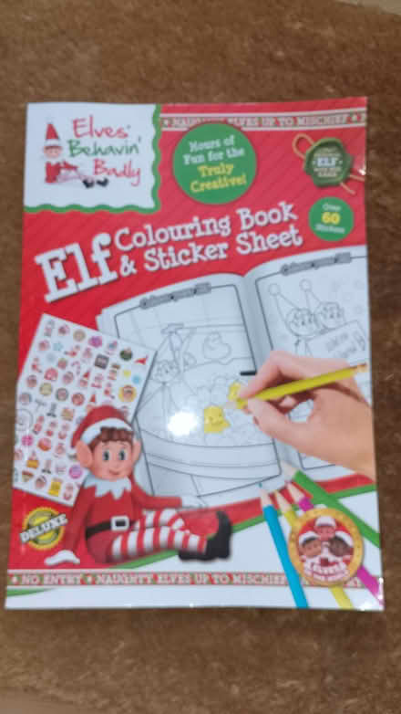 Photo of free Elf colouring book (Potters Bar EN6) #1