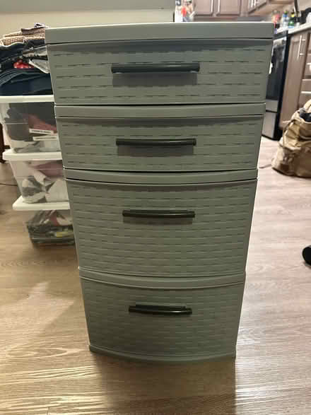 Photo of free 4 drawer plastic storage (University City) #1