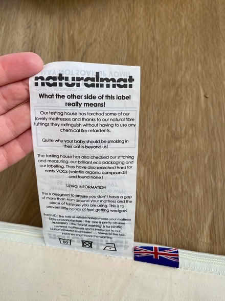 Photo of free Snuzpod mattress (Headington, OX3) #4