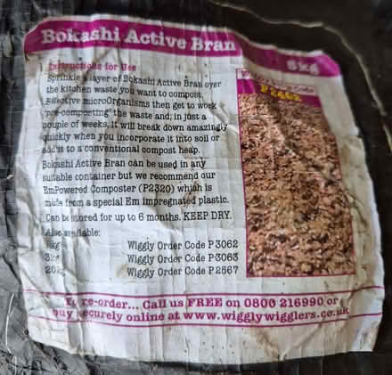 Photo of free Twin bokashi composting bins & bokashi bran (Slough central SL1) #3