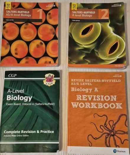 Photo of free A-level Biology books (Epsom KT19) #1