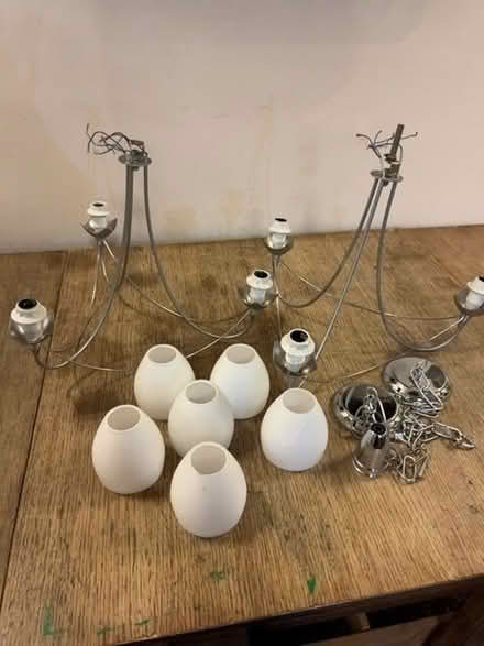 Photo of free 2 light fittings (Hertford SG14) #1