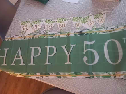 Photo of free 50th birthday decorations (Mayford GU22) #1