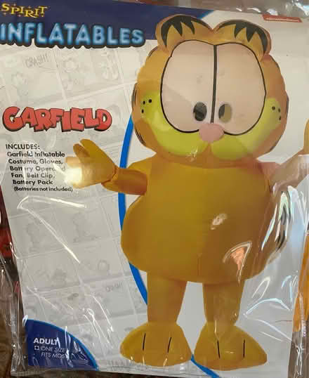 Photo of free Adult Garfield inflatable costume (NE Tucson) #1