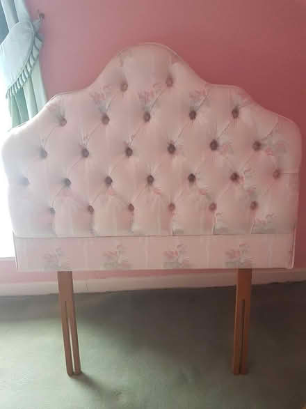 Photo of free 2 Upholstered Single Bed Headboards (Dun Laoghaire/glenageary) #1