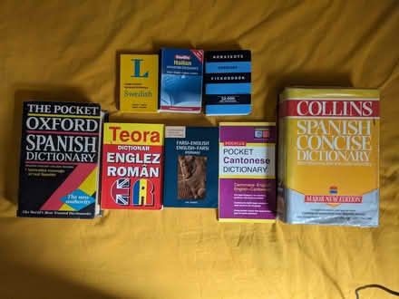 Photo of free Foreign language dictionaries (Turnpike Lane N15) #2