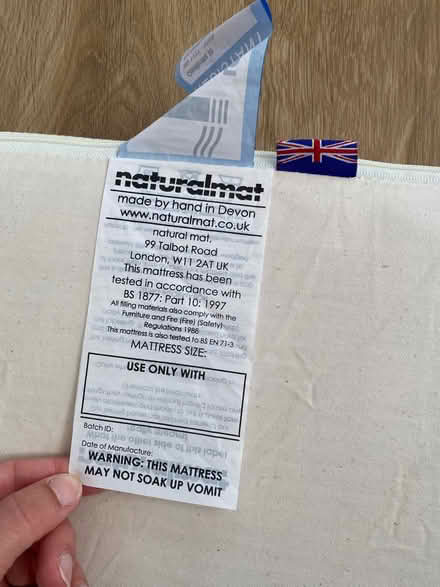 Photo of free Snuzpod mattress (Headington, OX3) #3